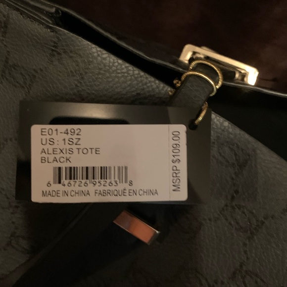 Bebe Alexis Tote Black - Picture 3 of 4